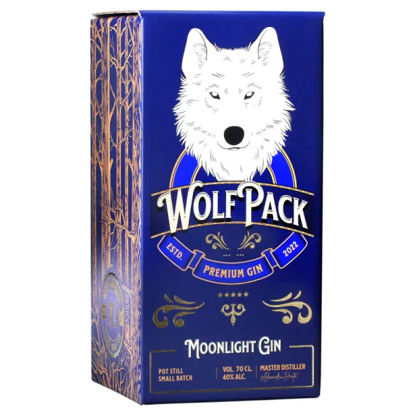 Wolfpack Moonlight Gin – Gift Pack 0.7L