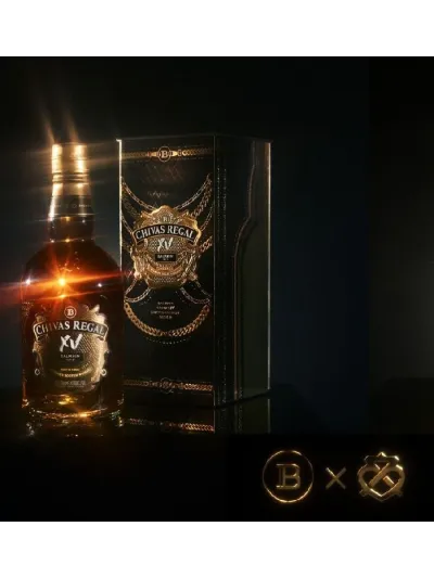 Chivas Regal XV Balmain Edition