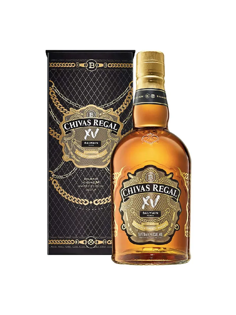 Chivas Regal XV Balmain Edition 0.7L – Ediție Limitată | UrbanBottles